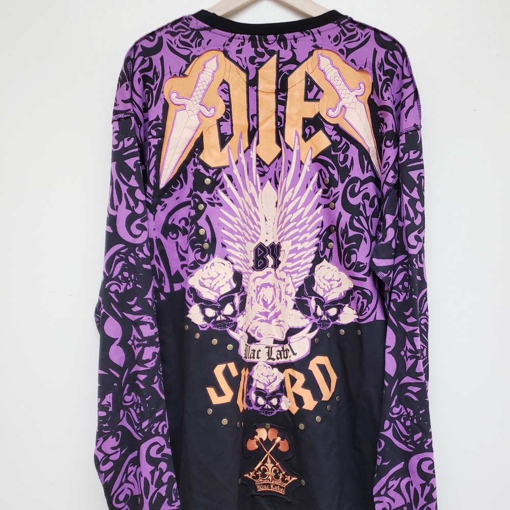 2X long sleeve tee